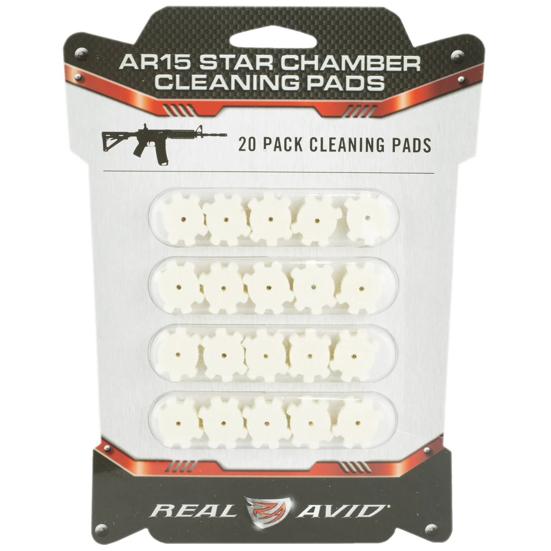 Real Avid AR-15 Star Chamber Cleaning Pads