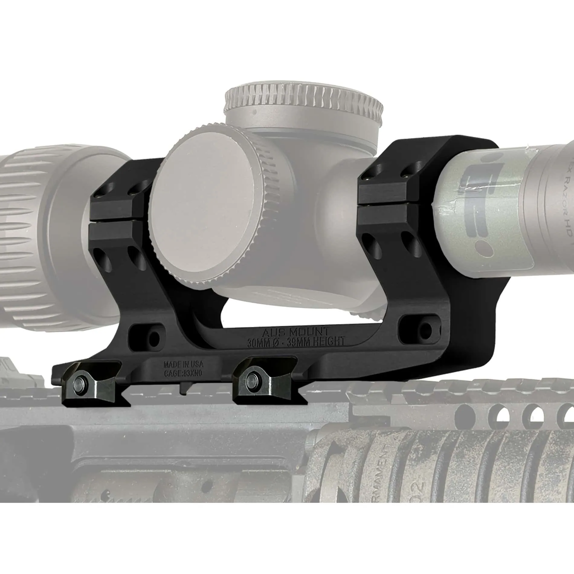 Reptilia AUS 30mm Scope Mount with 1.45 inch Bore Height - AT3 Tactical