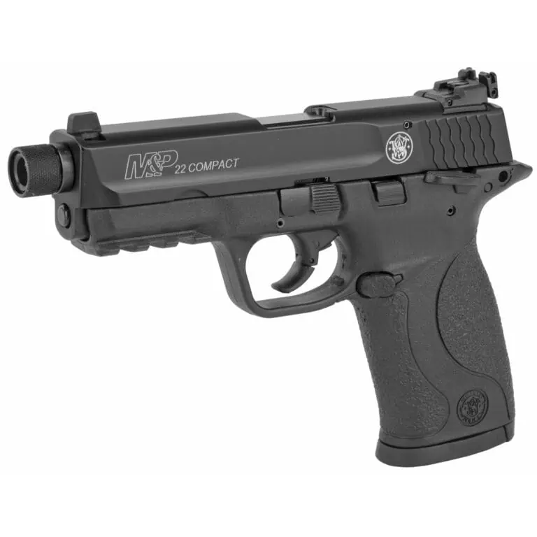 S&W M&P22 Compact 22LR 3.6″ Pistol – 10 Round – Black