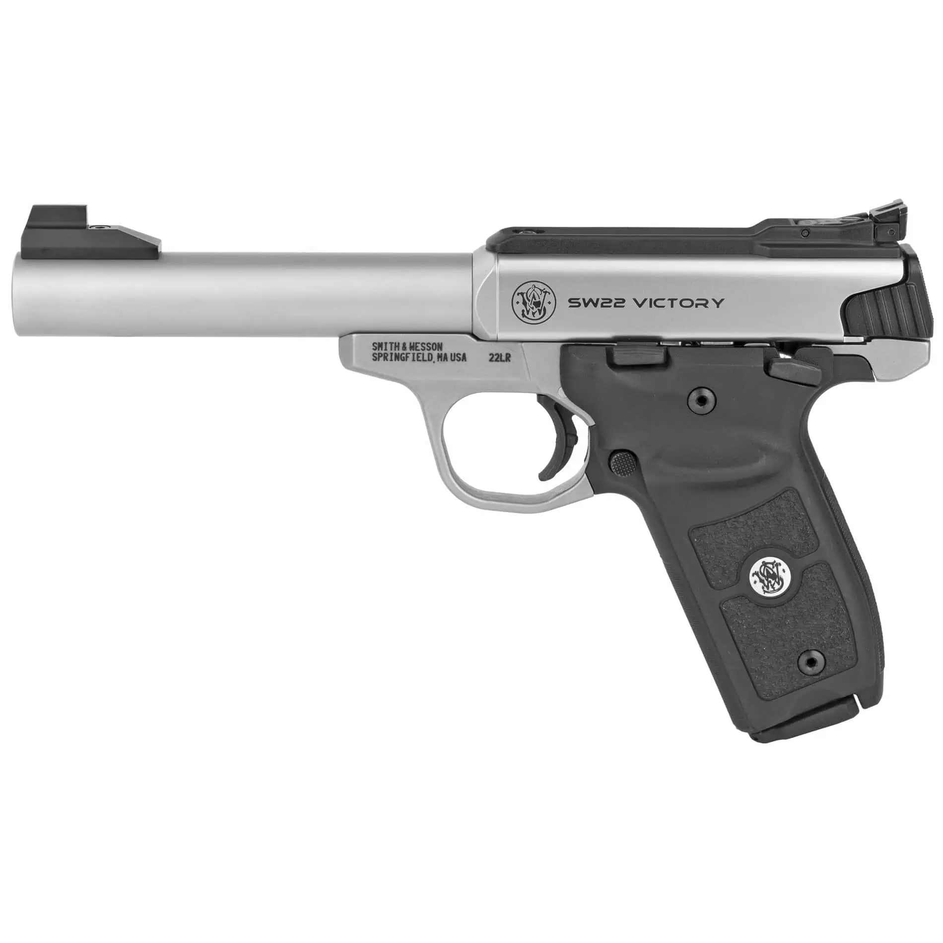 S&W Victory Target 22LR 5.5" Pistol -10 Round - Stainless