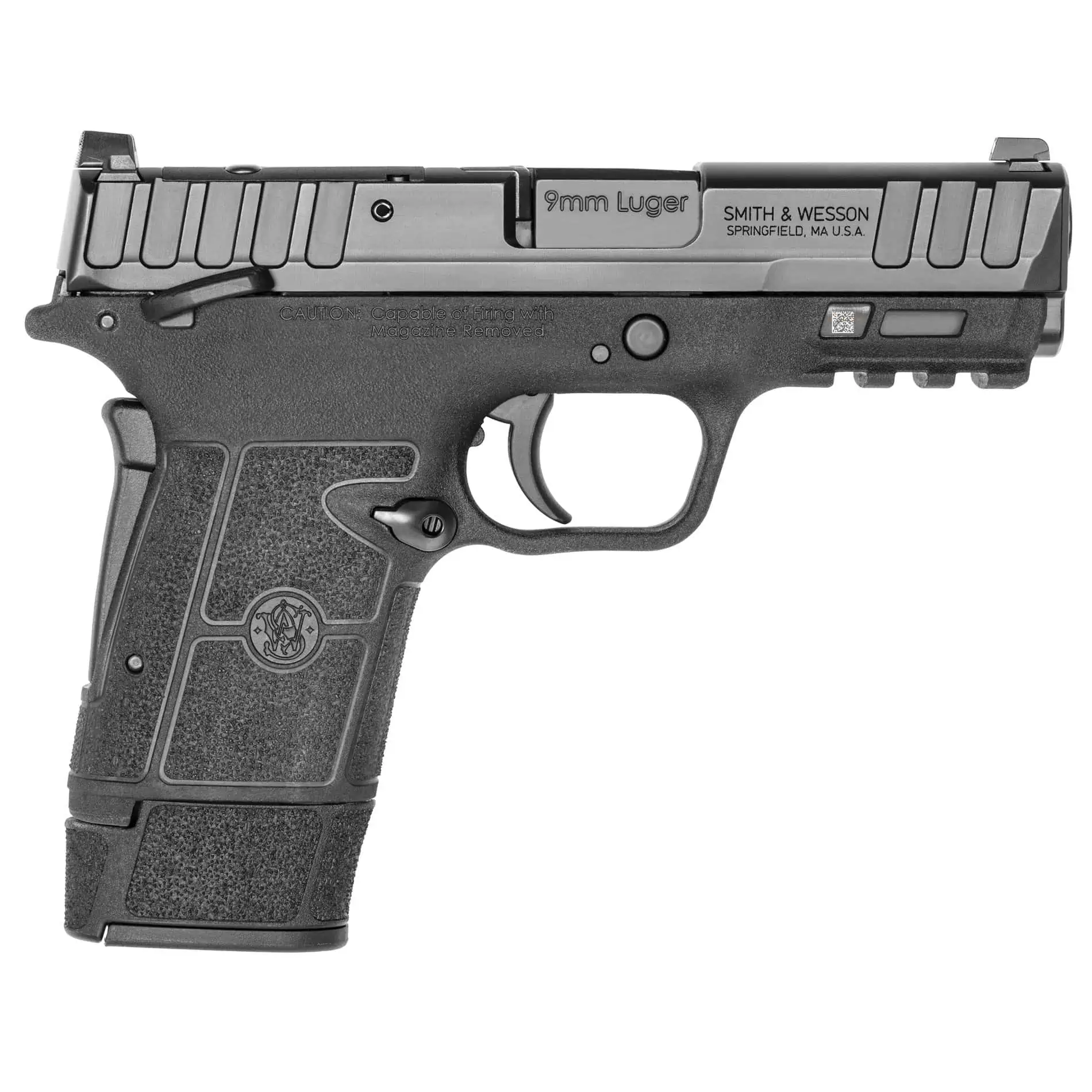 S&W Equalizer 9mm 3.675" Pistol - 15 Round - Black