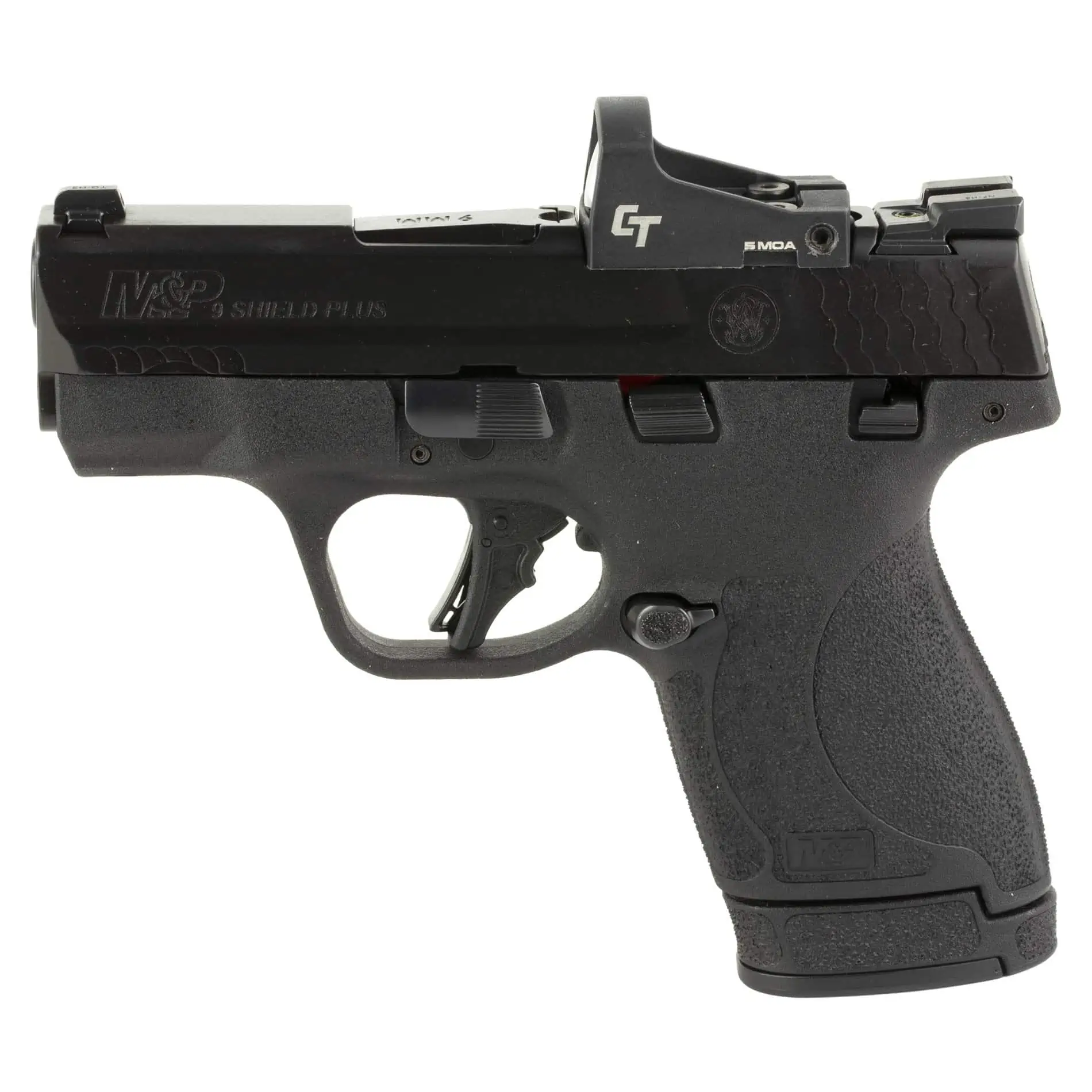 S&W Shield Plus 9mm 3.1" Pistol w/ Crimson Trace Red Dot - 13 Round - Manual Safety