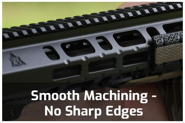 Smooth Machining - No Sharp Edges