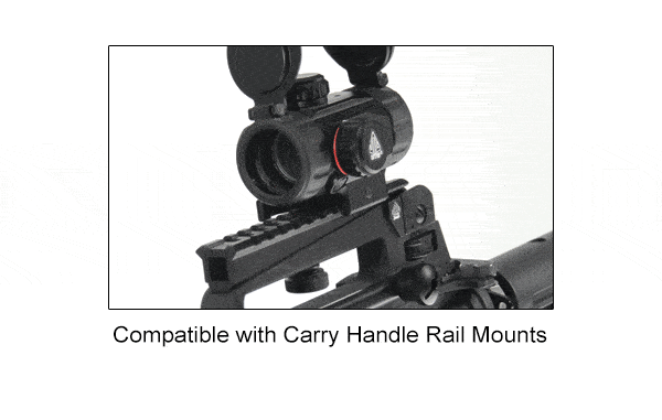 Compatible with Carry Handle Rail Mounts