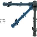 3 position legs lock up securely for storage and deployment