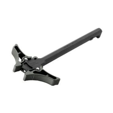 Timber Creek Outdoors Enforcer Ambidextrous AR-15 Charging Handle - Tungsten - Large Lever