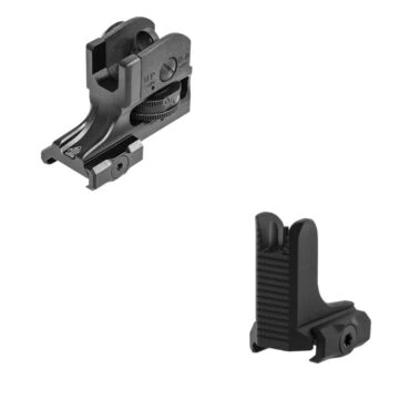 UTG Fixed Front and Rear Iron Sights
