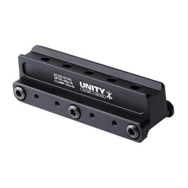 Unity Tactical 2.05 Inch Optical Height ACOG Mount - Black