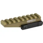 Unity Tactical FAST Optics Riser for Lower 1/3 Cowitness Optics - AT3 Tactical