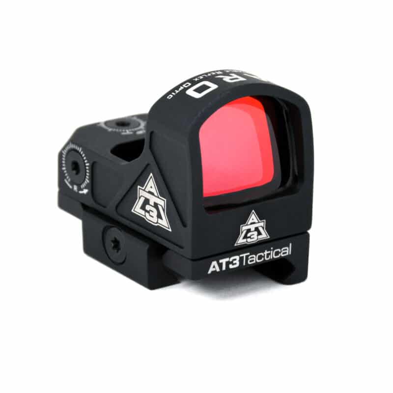 AT3 ARO Micro Red Dot Sight with Low Riser Mount