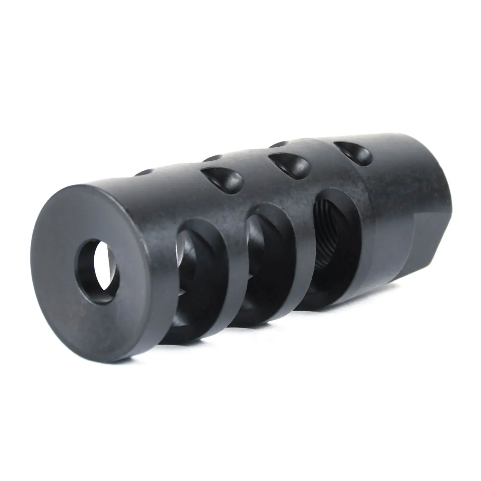 AT3™ AR-15 3-Port Muzzle Brake with Crush Washer – 5/8×24 Thread for .300 BLK/.308 WIN