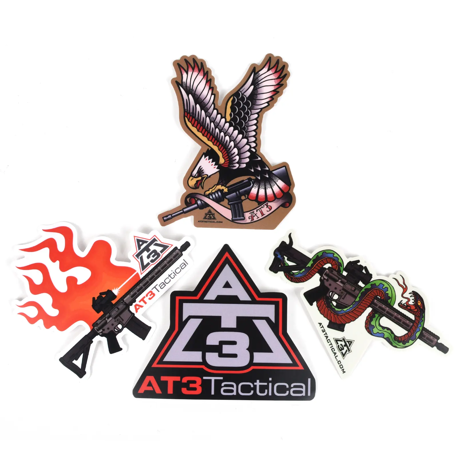AT3 Tactical Sticker Pack - Spring 2021