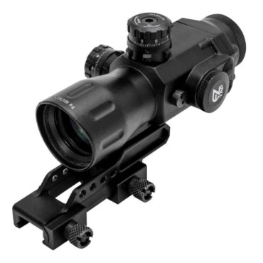 UTG ACCUSHOT 4X32 T4 Compact Prismatic Scope, 36-Color, Mil-Dot