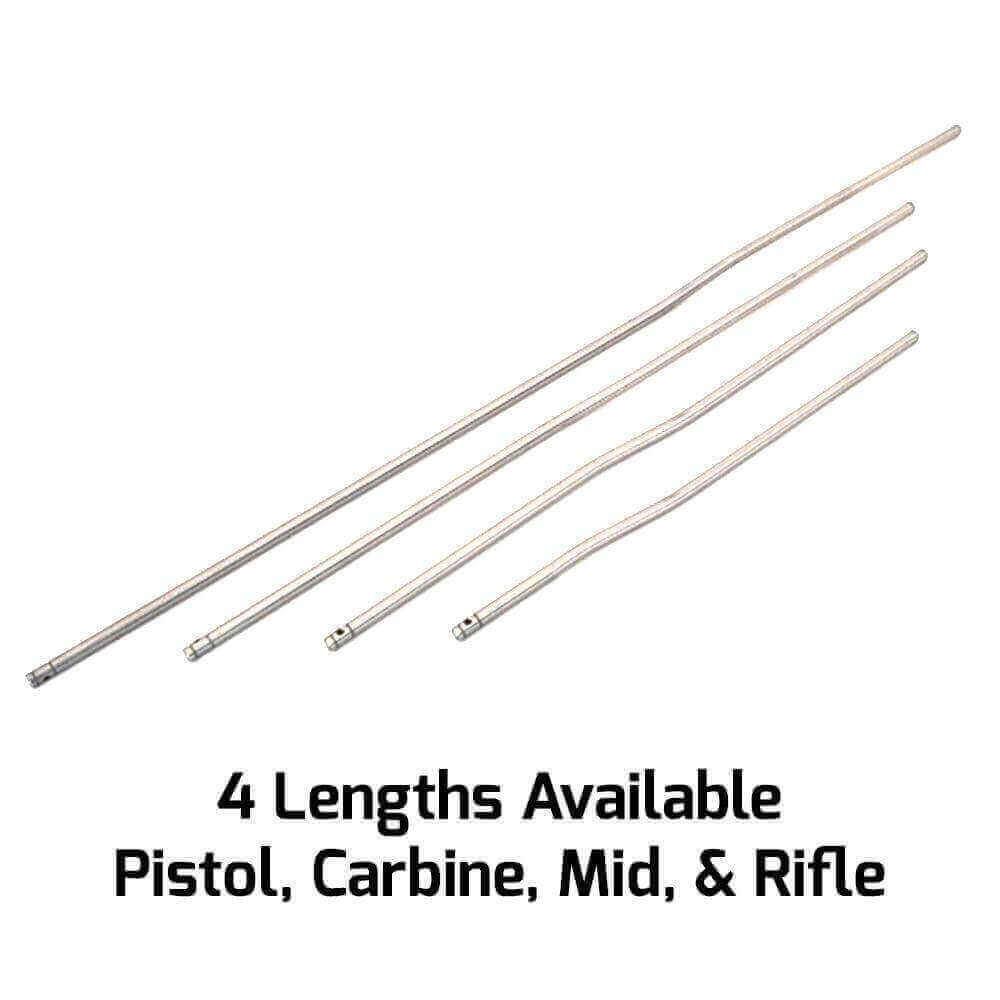 AT3 ™ Gas Tubes with Roll Pin - 4 Lengths Available: Carbine, Mid, Rifle, &...