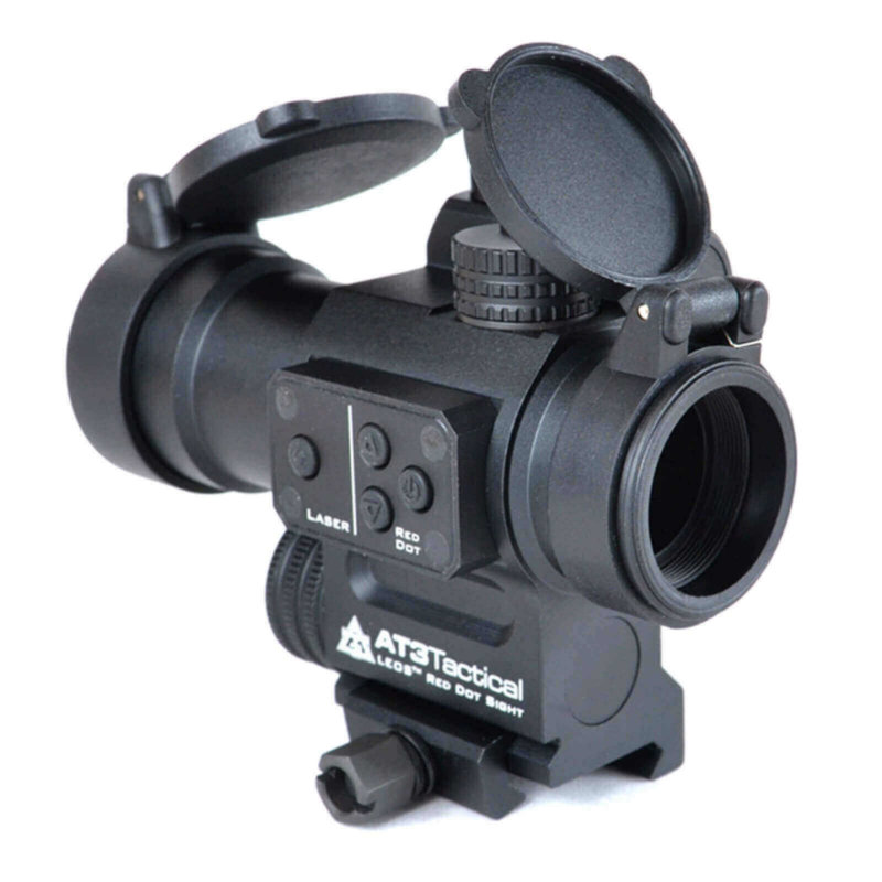 OPEN BOX RETURN AT3™ LEOS™ Red Dot Sight with Integrated Laser Sight & Riser