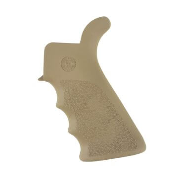 Hogue AR-15 Overmolded Beavertail Pistol Grip with Finger Grooves