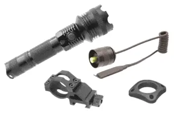 UTG LIBRE Intensity Adjustable LED Flashlight with Pressure Switch & Mount - 700 Lumen