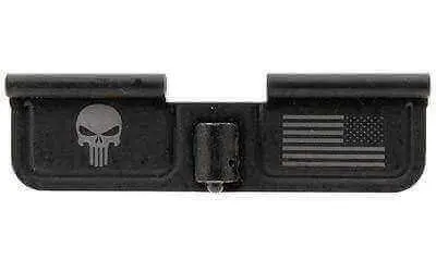 Spike's Ejection Port Door Part Black "Punisher & Flag" Engraving SED7005