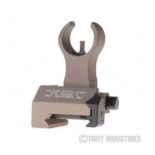 Troy Front Sight - HK Style - Folding (Flip-up) - Optional Tritium Illumination