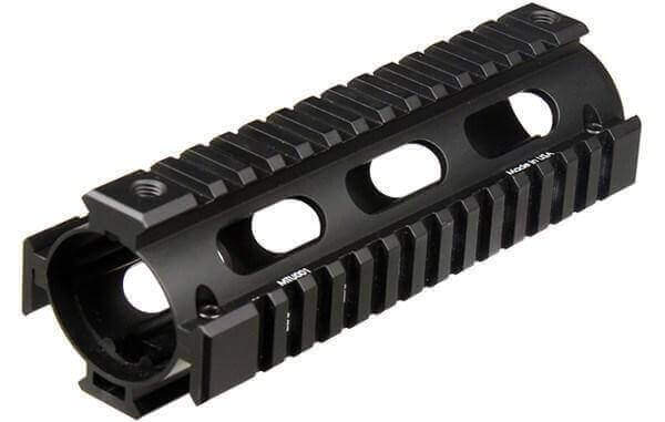 UTG Pro Drop-In Carbine AR-15 Quad Rail - 2-Piece - with Rail Covers - MTU001