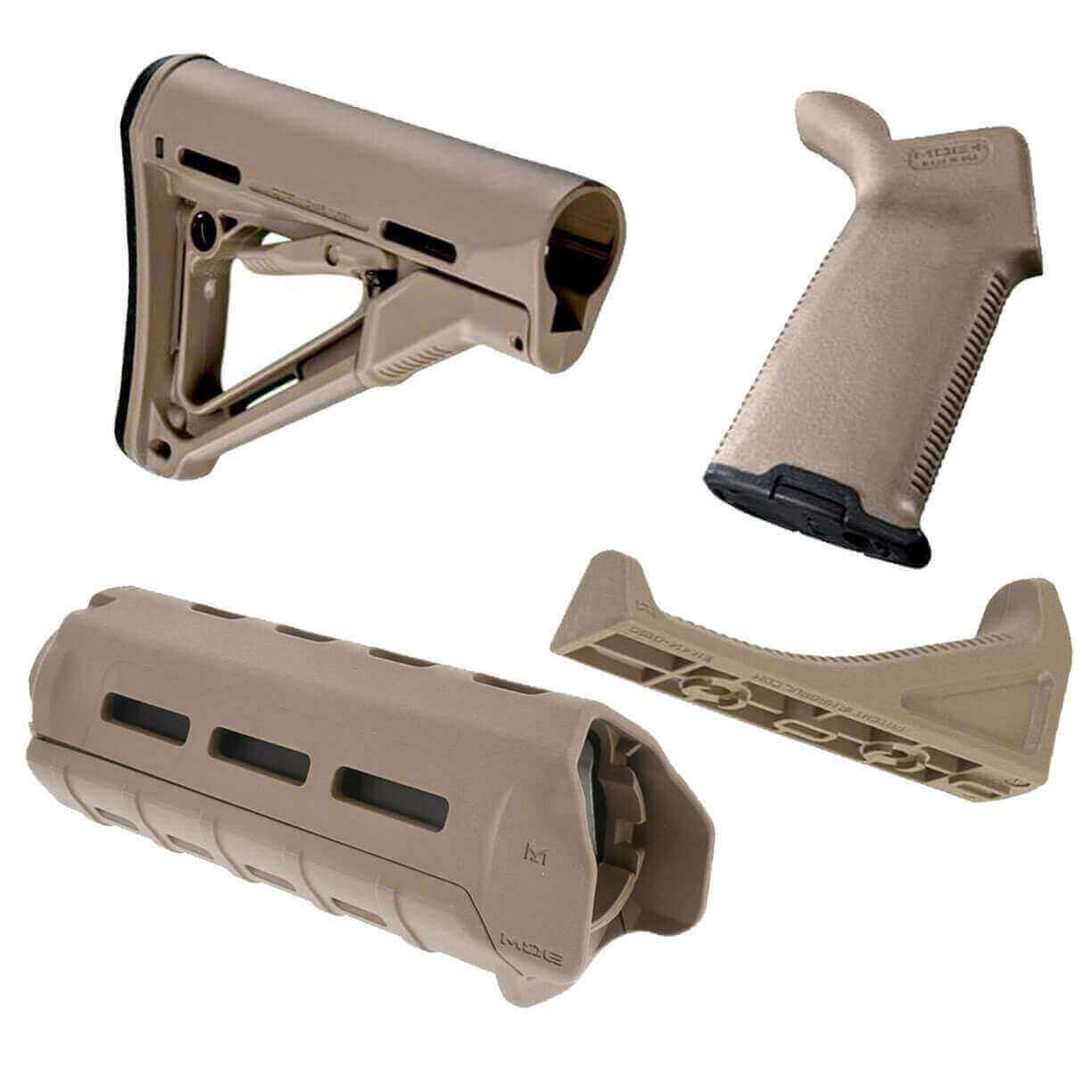Magpul CTR Stock Kit | Furniture Kit for AR-15– CTR Stock, MOE+ Grip &a...