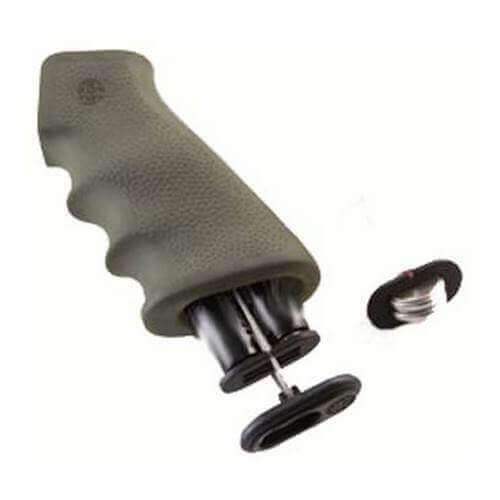 Hogue AR-15 Overmolded Pistol Grip with Storage Kit