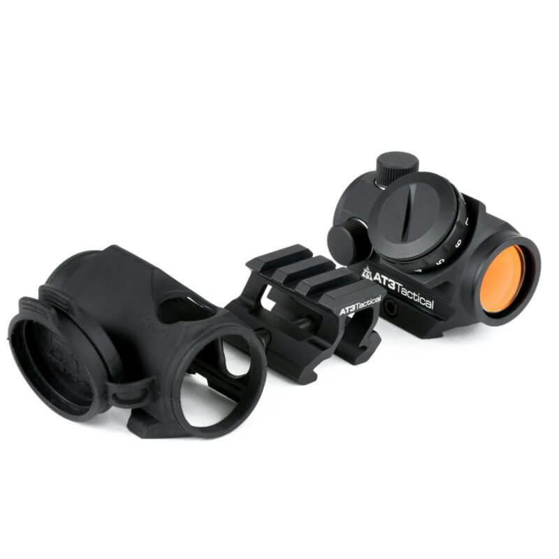 AT3 RD-50 PRO™ Micro Red Dot Reflex Sight w/ Riser Mount & Armor