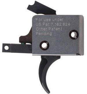 CMC Triggers Single Stage Black Curved Match Trigger 91501