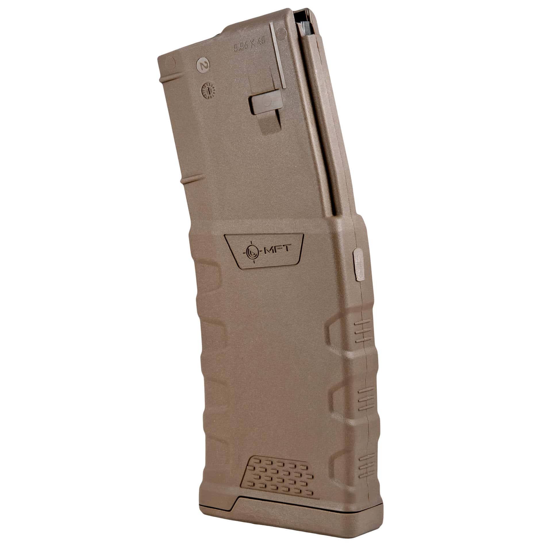 Open Box Return-Mission First Tactical Extreme Duty 30-Round AR 15 Magazine - .223 / 5.56 NATO / .300 BLK - Scorched Dark Earth