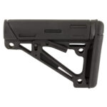 Open Box Return- Black - Hogue AR-15/M-16 OverMolded Collapsible Buttstock (Mil-Spec)