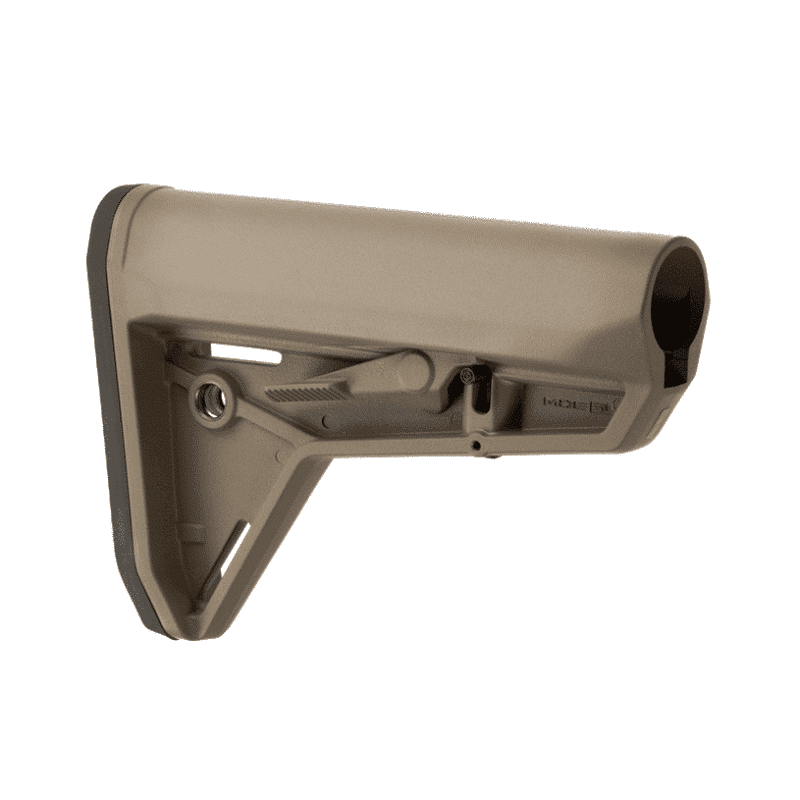 Open Box Return - Flat Dark Earth - Magpul MOE Slim Line Carbine Stock - Mil-Spec - AR15/M4 - MAG347