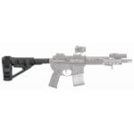 SB Tactical SBA4 AR15 Pistol Brace Installed